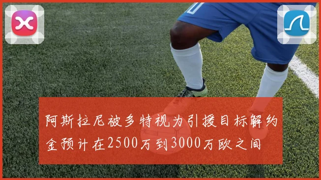 阿斯拉尼被多特视为引援目标解约金预计在2500万到3000万欧之间